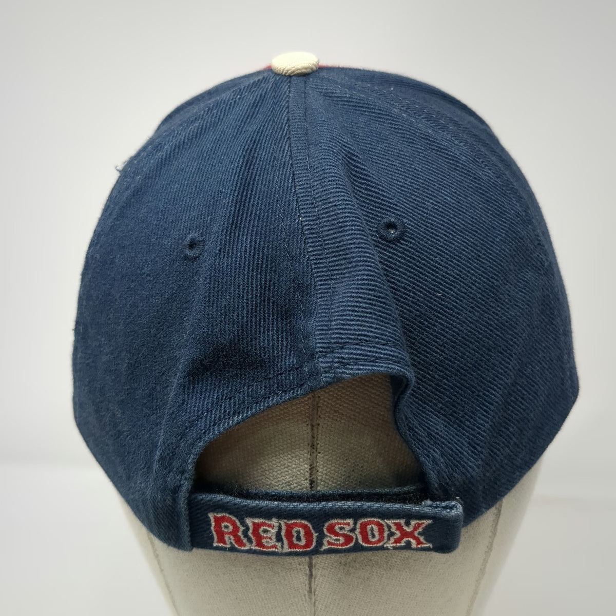 Boston Red Sox MLB Genuine Merchandise Baseball Cap Hat Blue Red One Size Strap