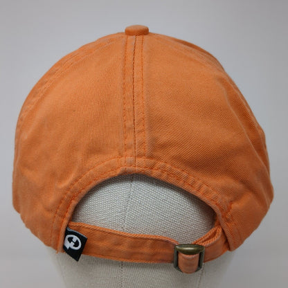 Storage Condos Slideback Hat Orange One Size Adjustable Embroidered