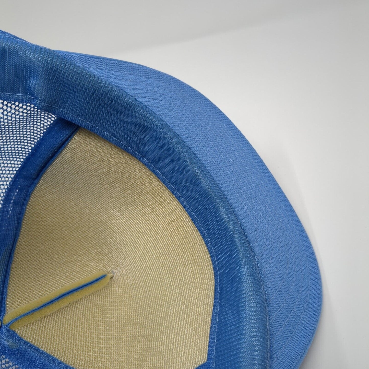 Champion Pro-III Snapback Rope Trucker Hat Blue One Size Mesh Back