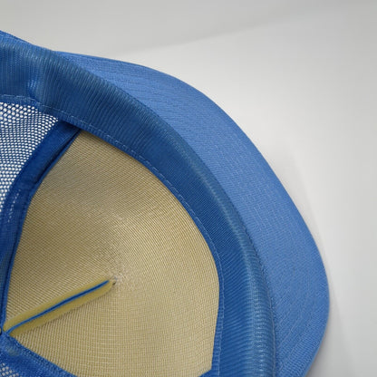 Champion Pro-III Snapback Rope Trucker Hat Blue One Size Mesh Back