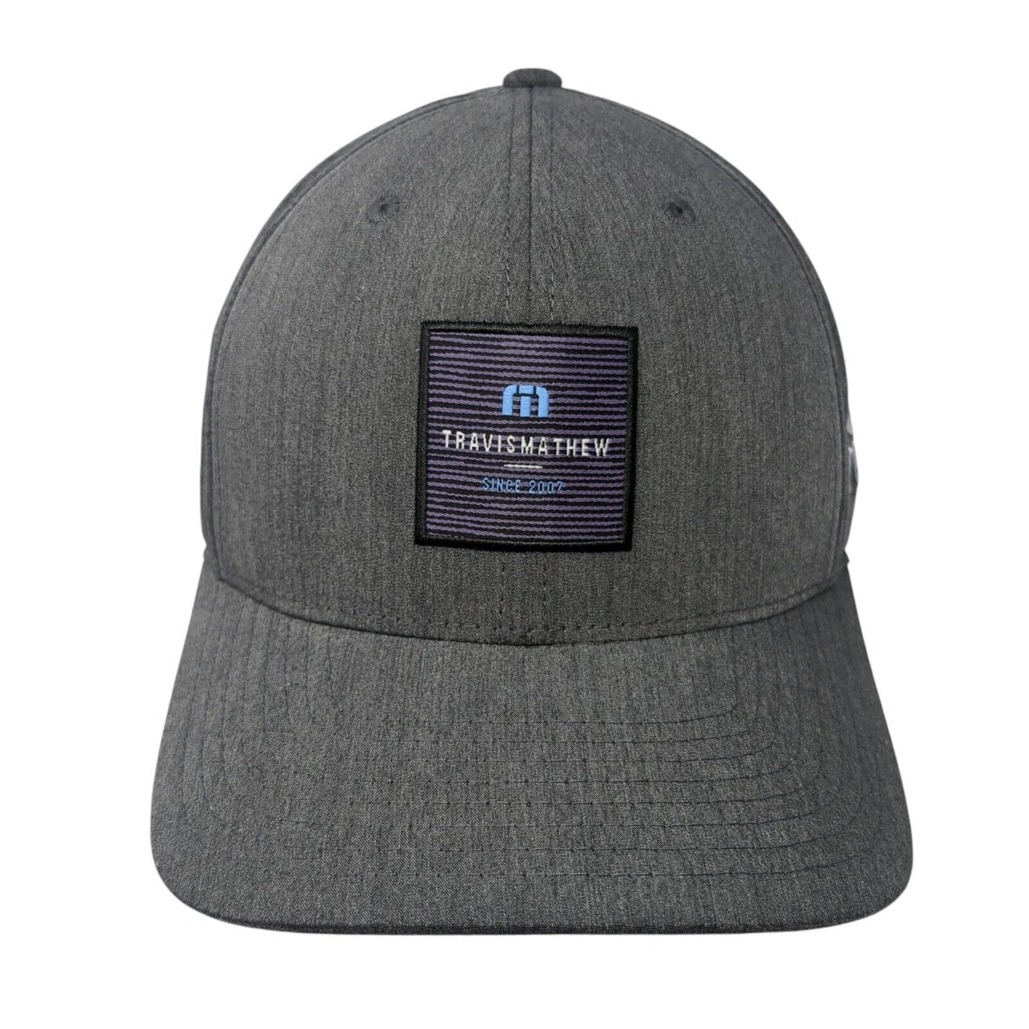 Travis Mathew Fitted Hat Gray L-XL Corona Premier Embroidered Flexfit