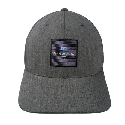 Travis Mathew Fitted Hat Gray L-XL Corona Premier Embroidered Flexfit