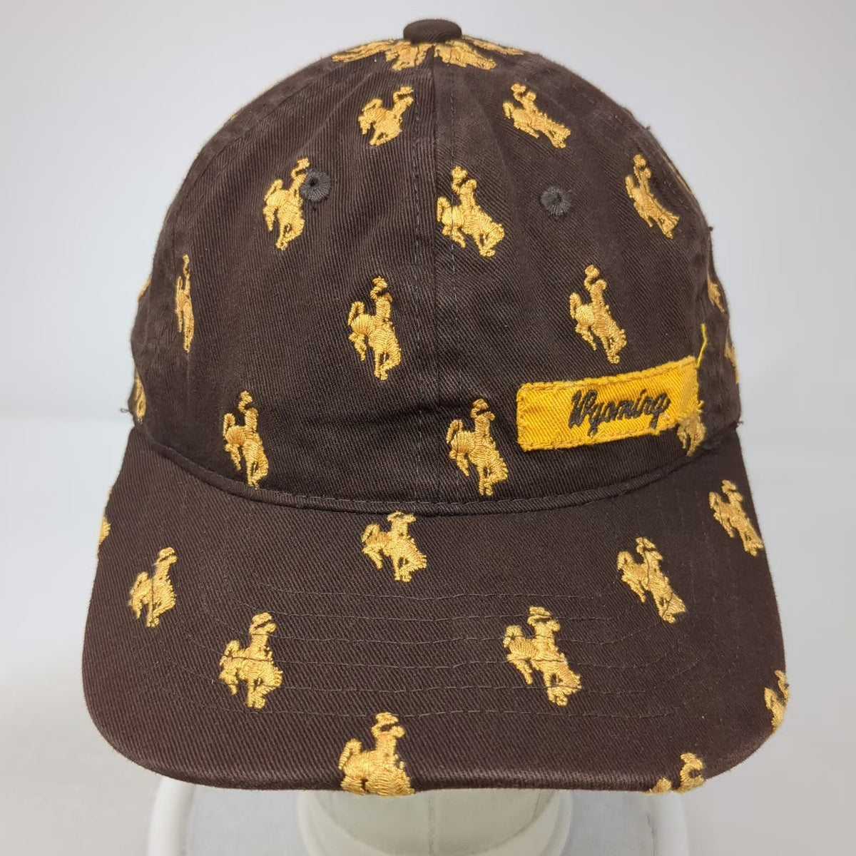 Zephyr Baseball Cap Brown OSFM University of Wyoming Steamboat All Over Print