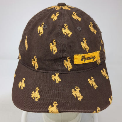 Zephyr Baseball Cap Brown OSFM University of Wyoming Steamboat All Over Print
