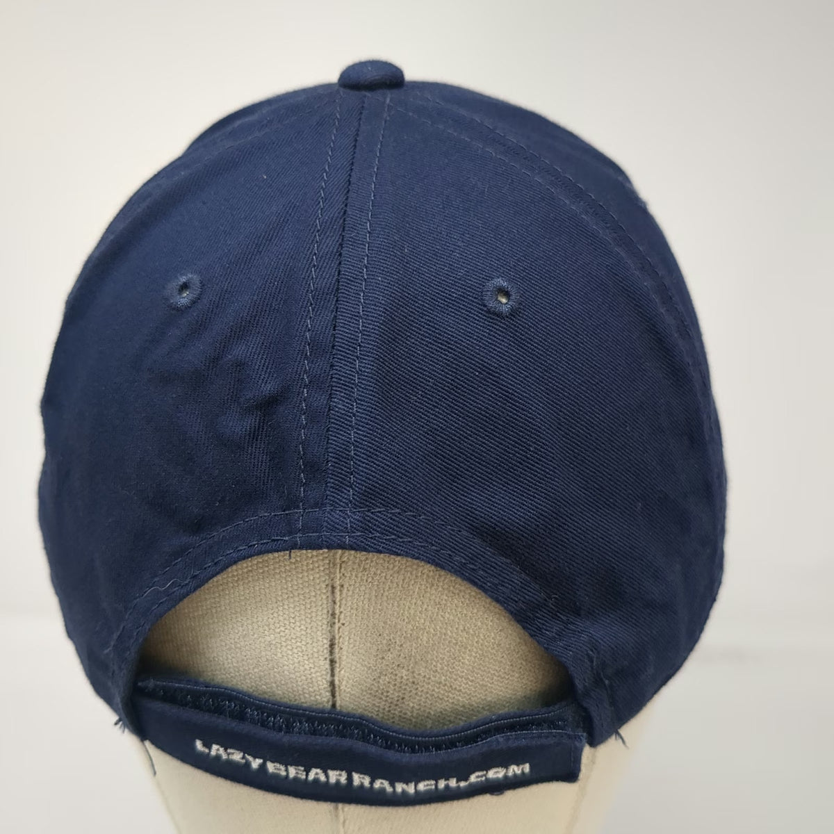OTTO Baseball Cap Blue One Size Strapback Lazy Bear Ranch Weiser Idaho Logo Hat