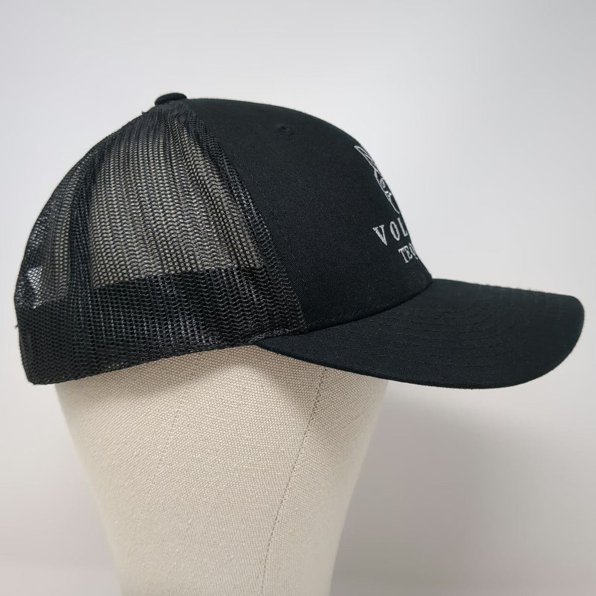 Yupoong Trucker Hat Black One Size Snapback Volans Tequila Flying Fish Graphic