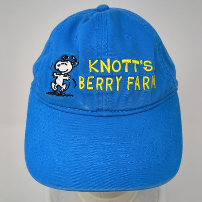 Knott's Berry Farm Strapback Hat Blue One Size Adjustable Solid Jhats
