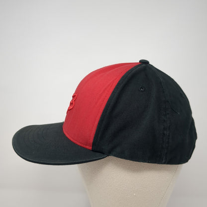 Fox Logo Snapback Hat Multi One Size Adjustable Embroidered Colorblock