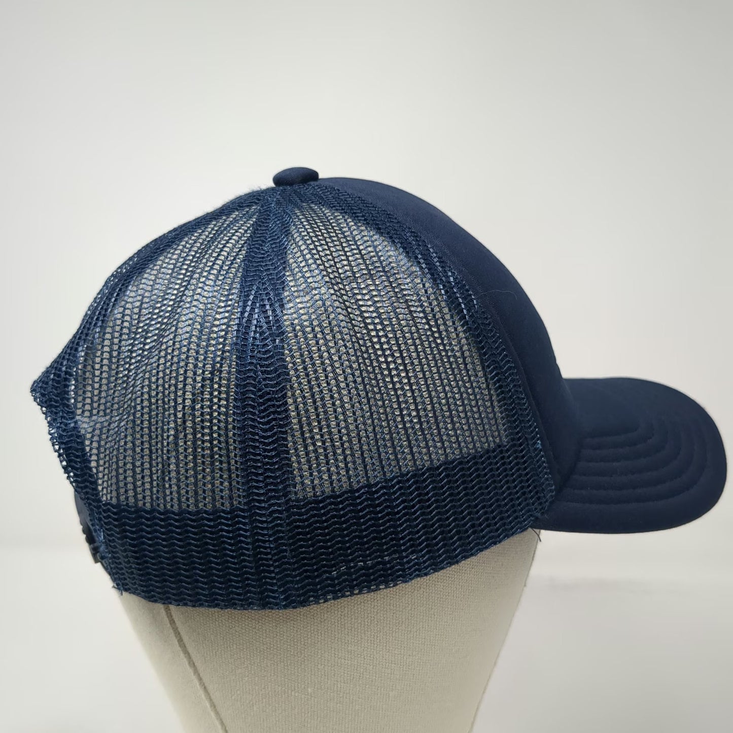 Leo Pard Trucker Hat Blue One Size MG Imports Peças Automotivas Mesh Snapback