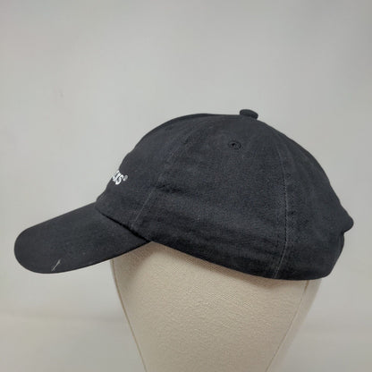 Starbucks Men's Strapback Hat Black Embroidered Starbucks Employee Barista Logo