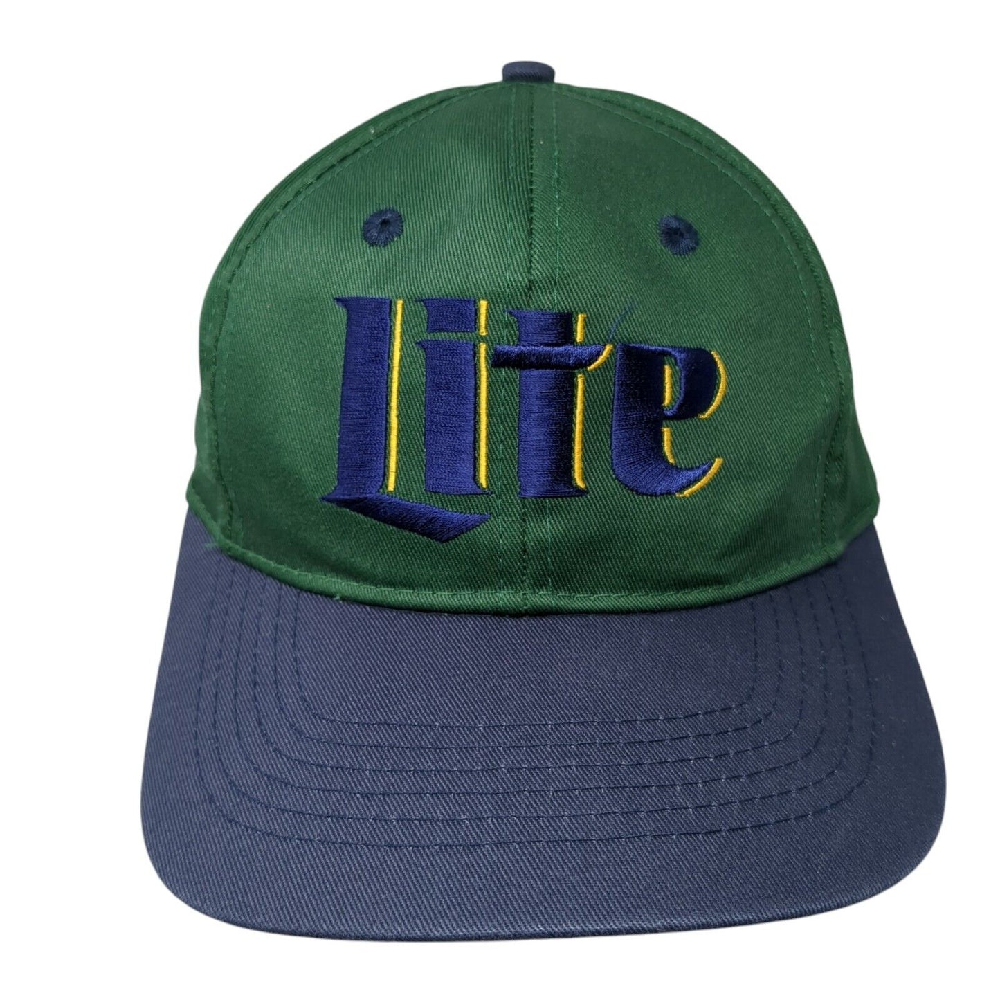 Lite Snapback Hat Multicolor One Size Adjustable Embroidered 6 Panel Miller