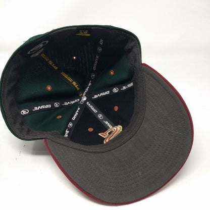 Letter S Lion Fitted Hat Multi 7 3/8 Embroidered Colorblock Richardson
