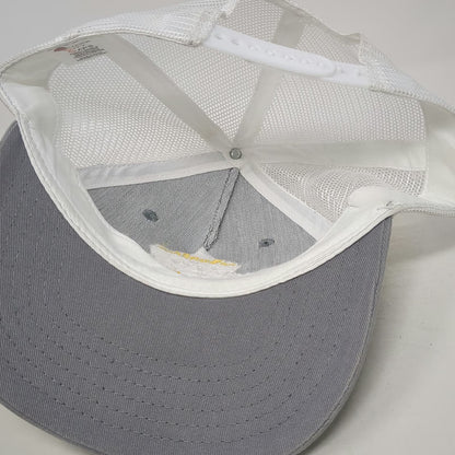 Quake City Caps Trucker Hat Gray One Size Simplot Free Fry Day Mesh Back hat