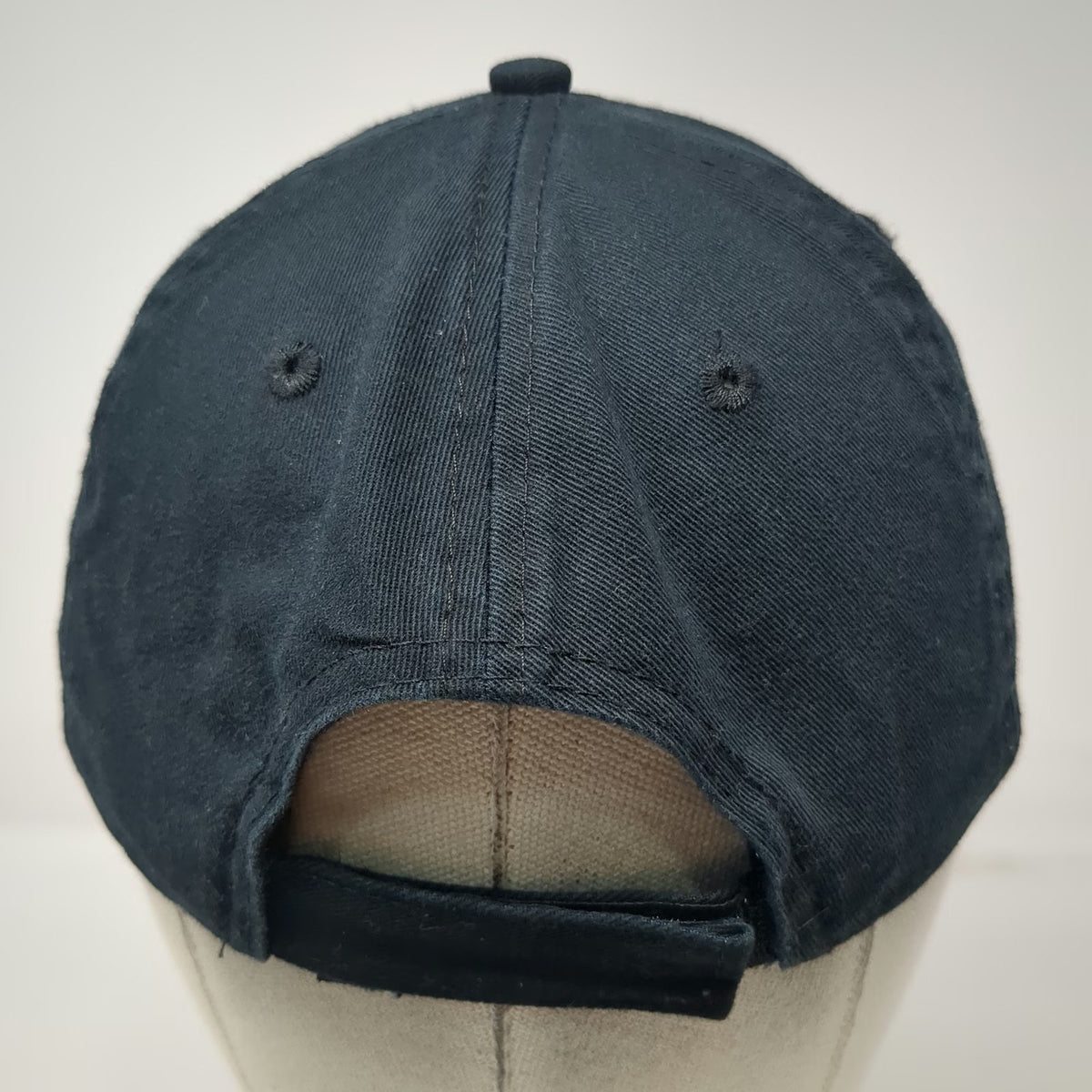 Port & Company Baseball Cap Black One Size Fishing Salmon Safari BC Strapback