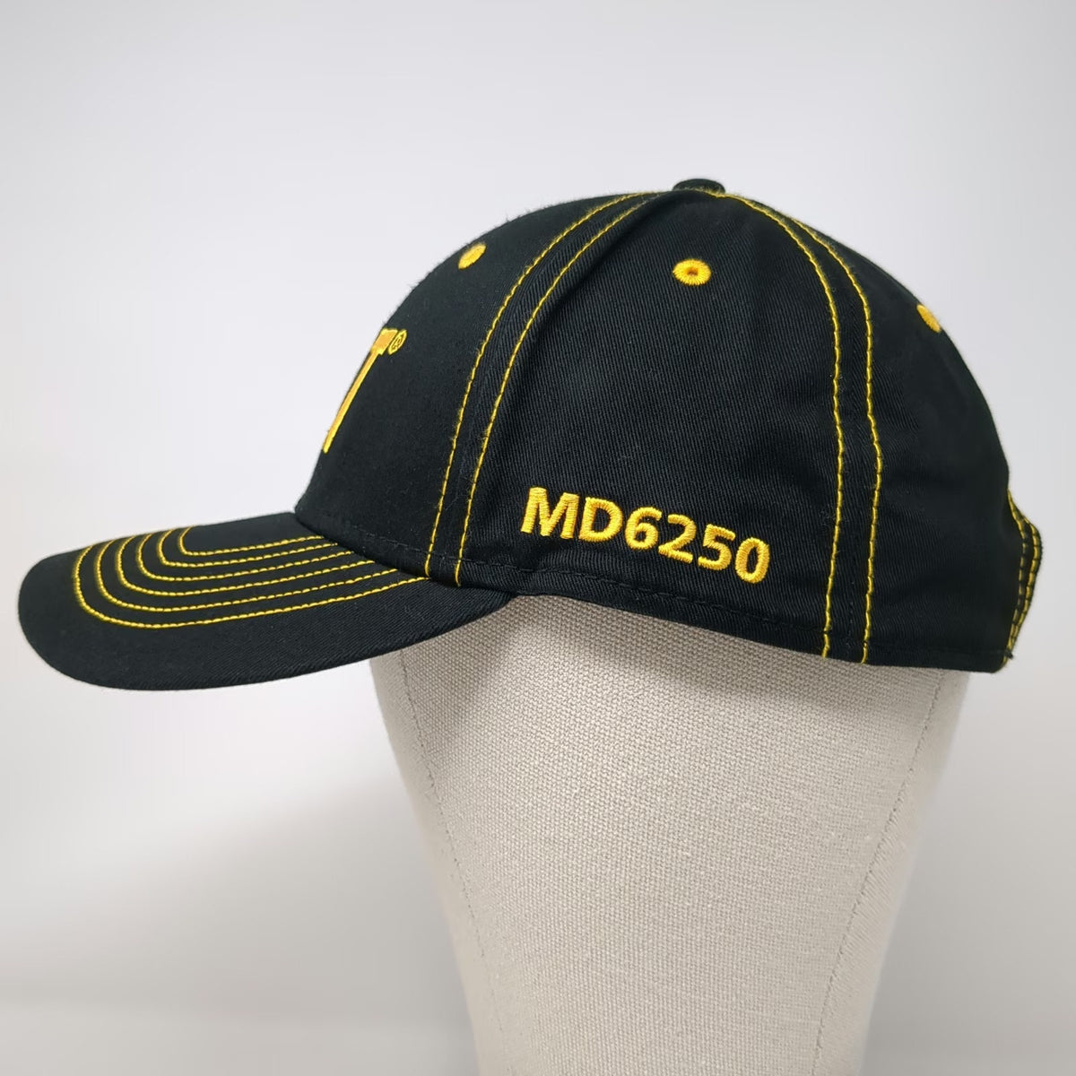 Caterpillar Snapback Hat Black One Size MD6250 Drill Rig Cashman Equipment