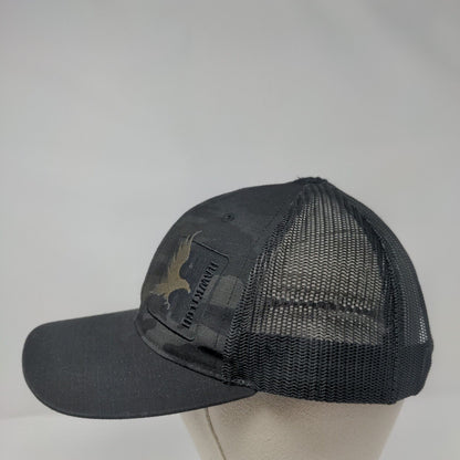Hawktech Snapback Mesh Back Trucker Hat Camo One Size Richardson