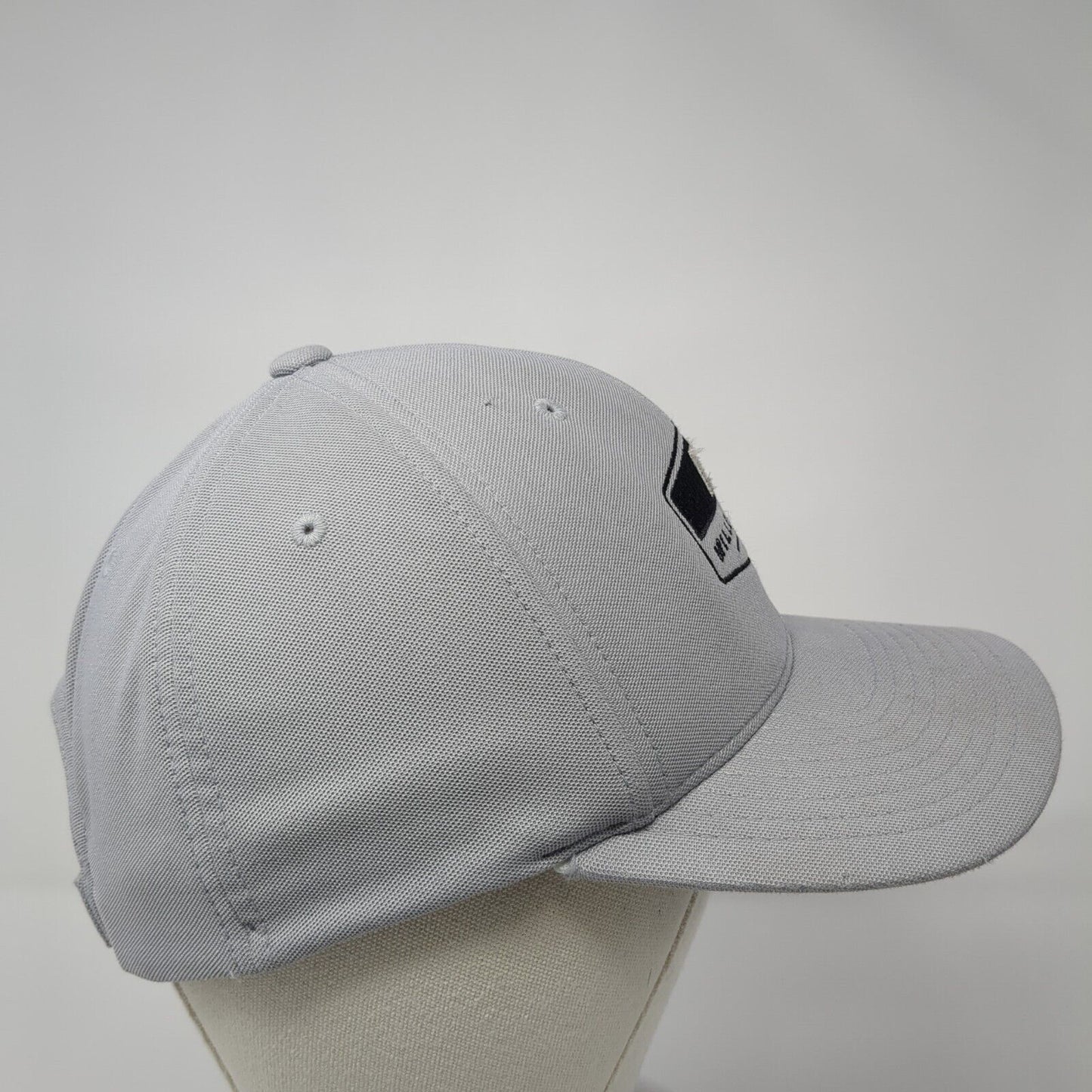 Millenkamp Strapback Hat Gray One Size Adjustable Embroidered Port Authority