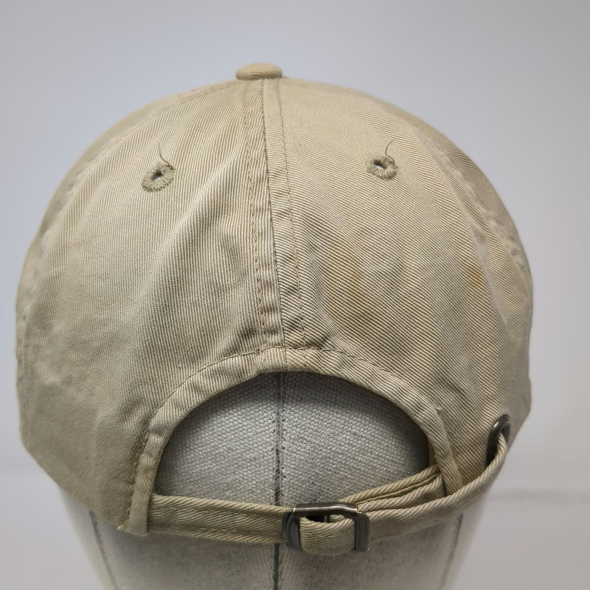 Imperial Baseball Cap Beige One Size Oak Crest Norway Hat Adjustable Cotton