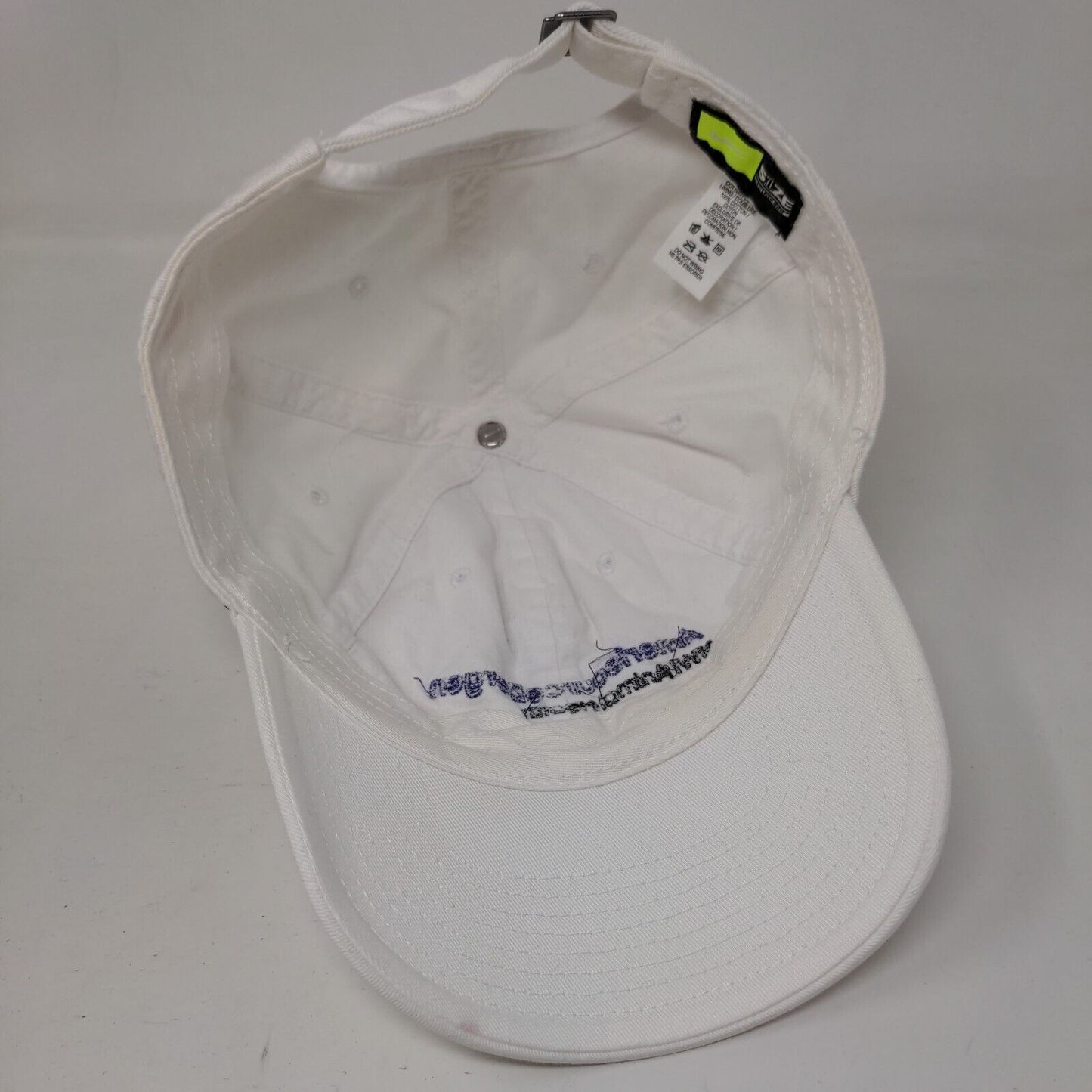 AmerisourceBergen Slideback Hat White OSFM MWI Animal Health Nike Heritage86