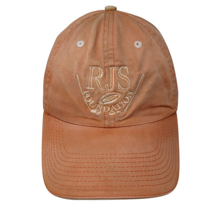RJS Foundation Slideback Hat Orange One Size Embroidered Fahrenheit