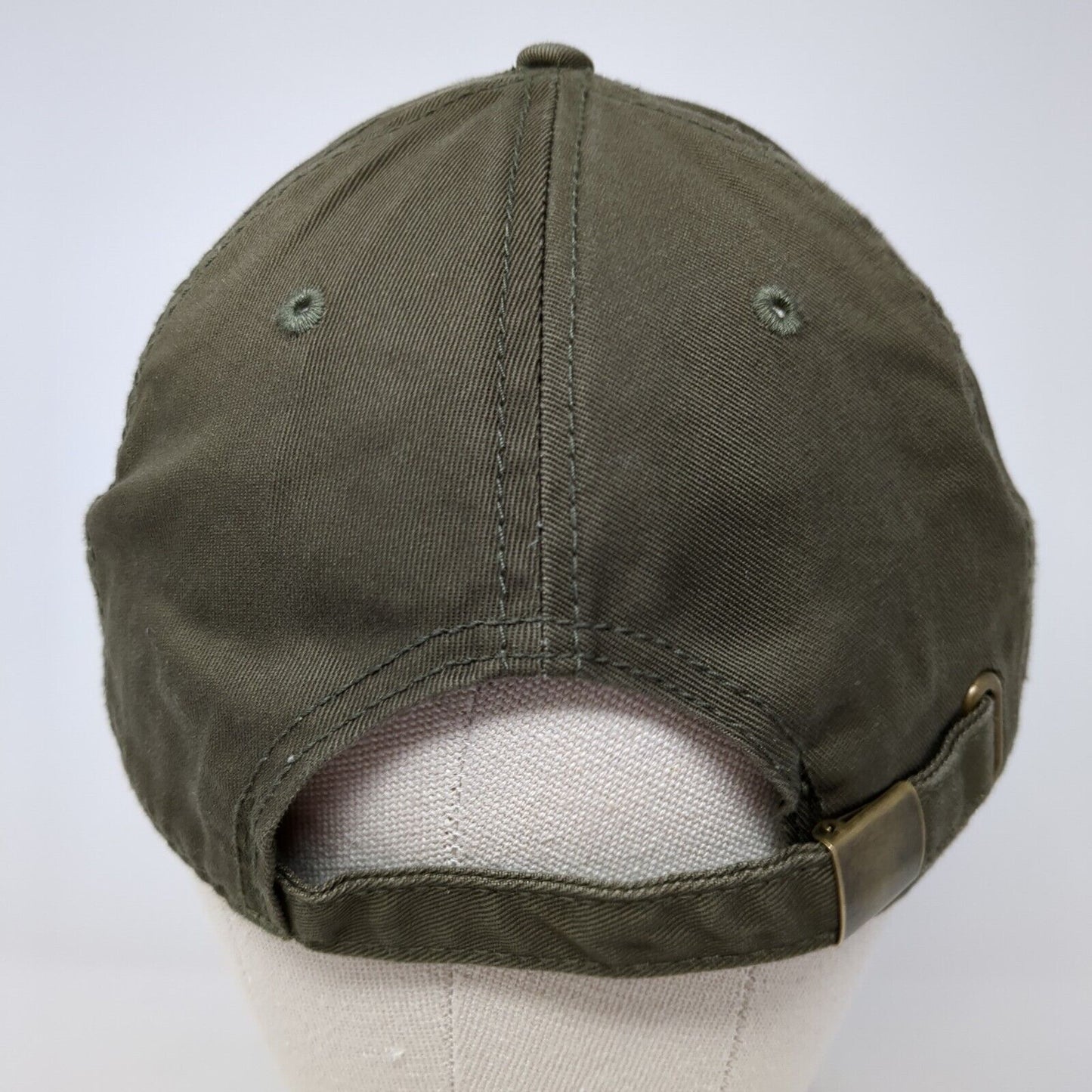 Ireland Slideback Hat Brown One Size Adjustable Embroidered 6 Panel Cotton