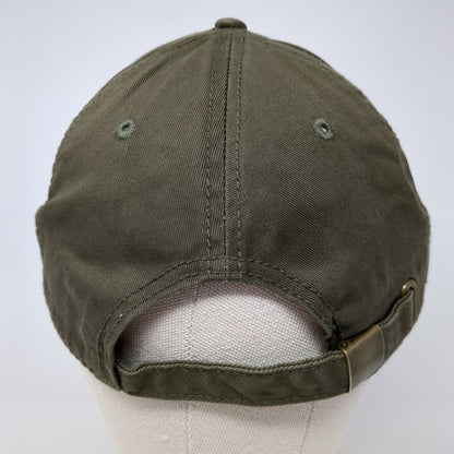 Ireland Slideback Hat Brown One Size Adjustable Embroidered 6 Panel Cotton