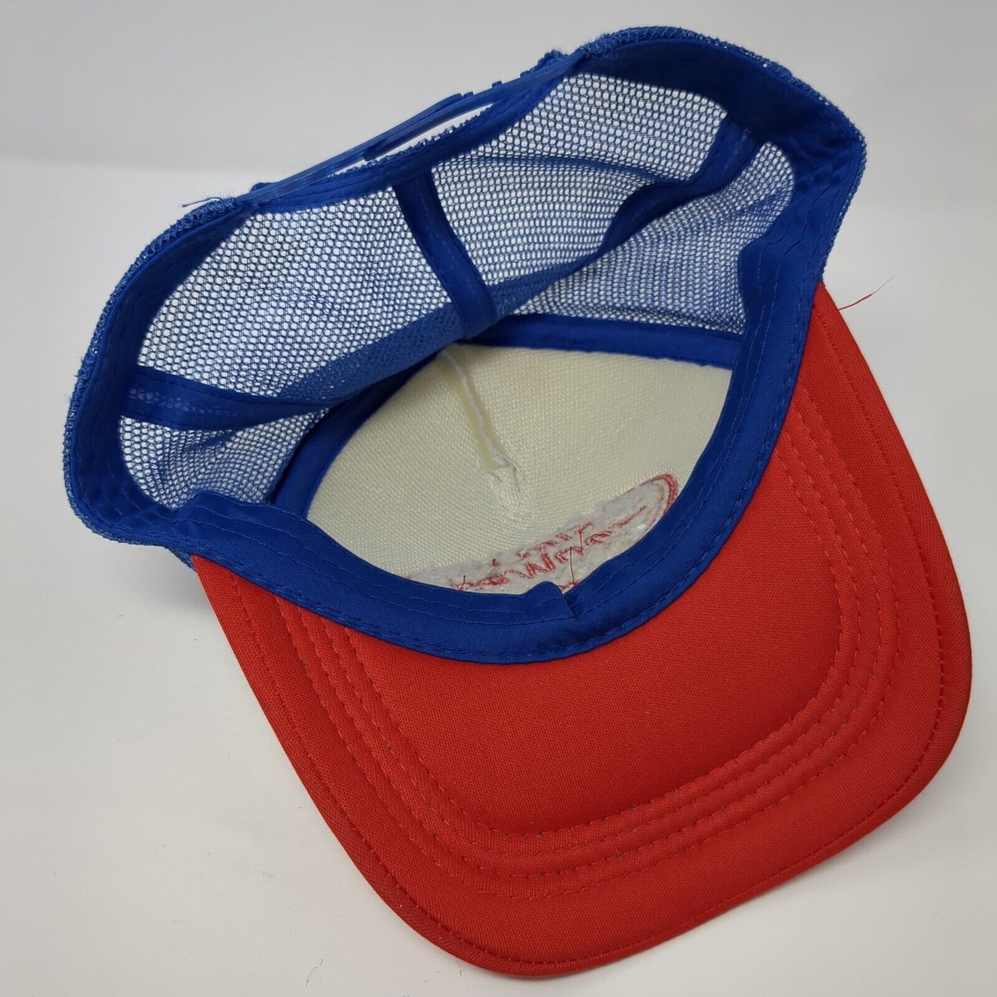 Girl Power Snapback Trucker Hat Multi One Size Mesh Back Colorblock