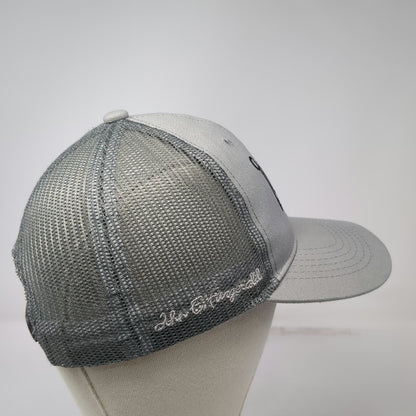 Larceny Bourbon Whiskey Gray One Size Trucker Hat Mesh Back Snapback Signature