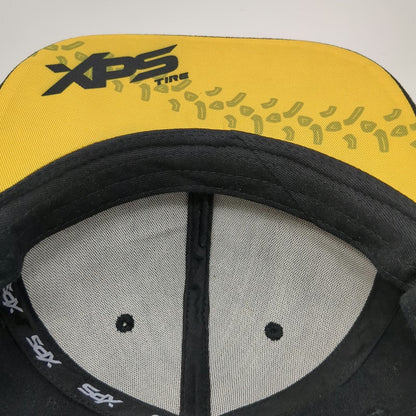 BRP Can-Am Snapback Hat Black One Size XPS Tire 50th Anniversary Graphic Brim