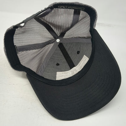 Richardson Trucker Hat Black One Size Mesh Snapback Rekluse Clutch Revolution