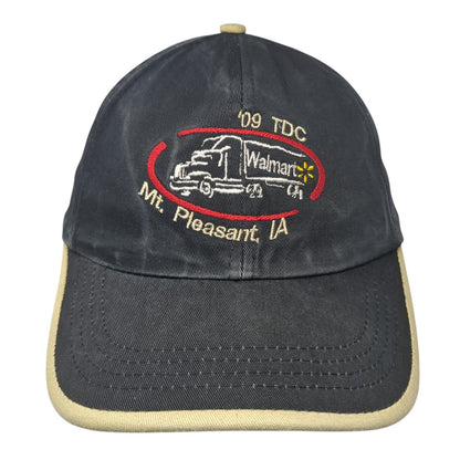 Walmart Mt. Pleasant IA Strapback Hat Black One Size Adjustable Headmost