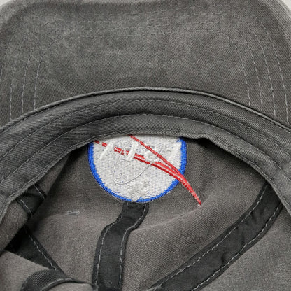 NASA Meatball Logo Gray One Size Baseball Cap Slideback Adjustable Cotton Hat