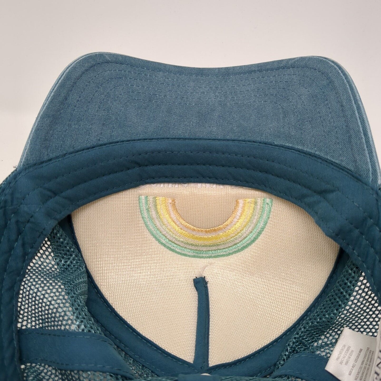 Doing My Best Snapback Mesh Back Trucker Hat Blue One Size Rainbow