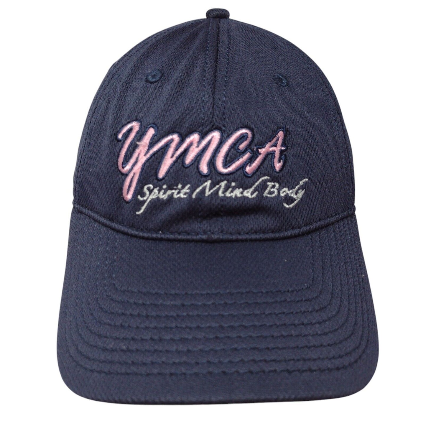 YMCA Spirit Mind Body Slideback Hat Blue OSFM Adjustable Embroidered The Game