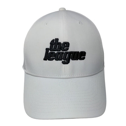 The League Strapback Hat White OSFM Adjustable Embroidered Legacy91 Nike Dri-Fit