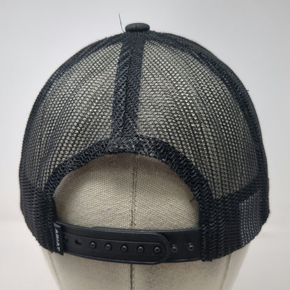 Ariat Trucker Hat Black One Size Snapback Mesh Back Bring It Logo Structured