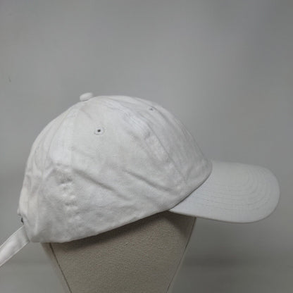 Urban Outfitters Slideback Hat White One Size Adjustable 6 Panel Blank