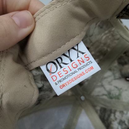 Oryx Designs Strapback Camo Hat Federated Car Care Embroidered Logo Realtree