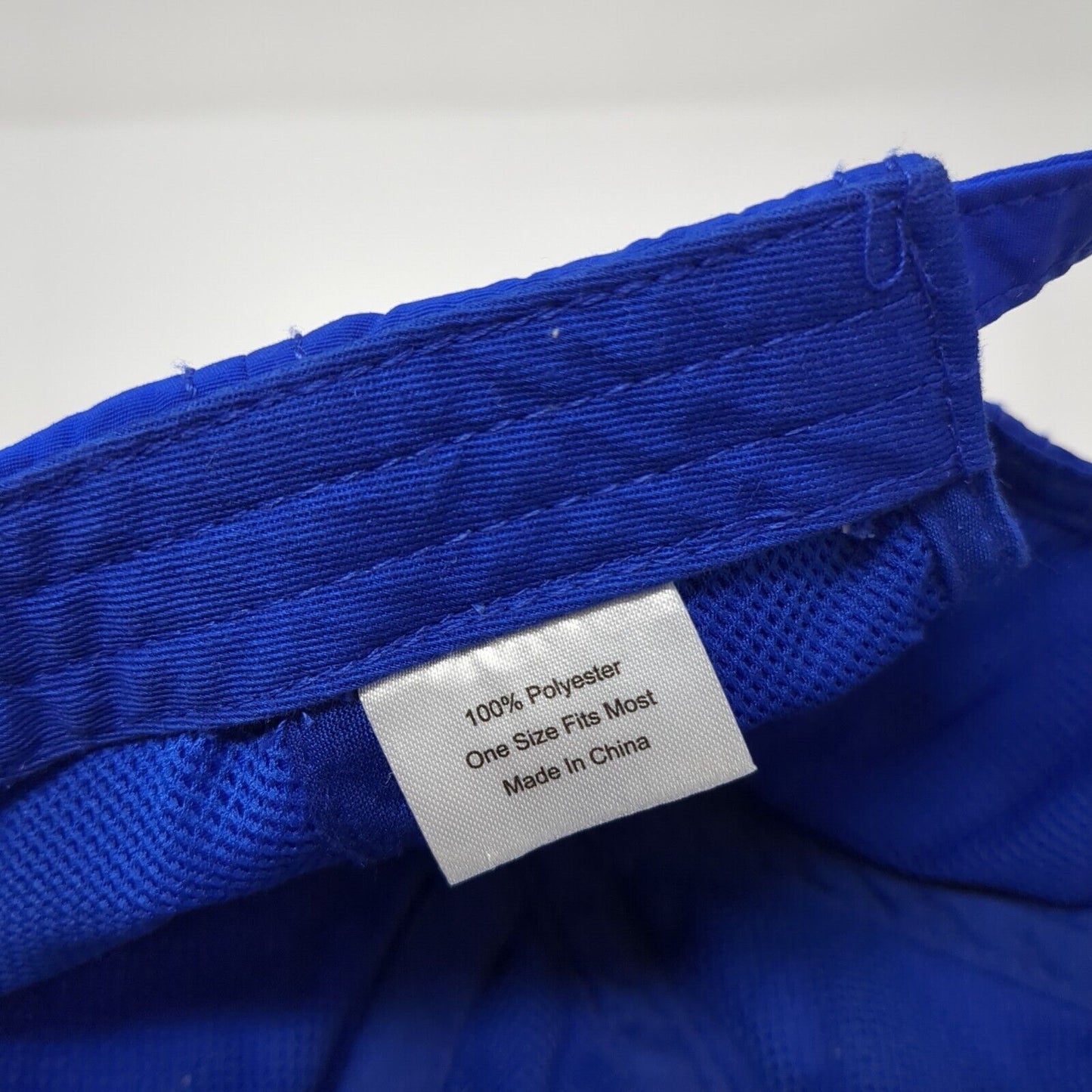 What's Your Why? Slideback Baseball Cap Blue OS Adjustable Embroidered Polyester