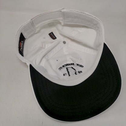 Olive Branch CC 2021 6 Man Strapback Hat White OS Adjustable Pukka Polyester