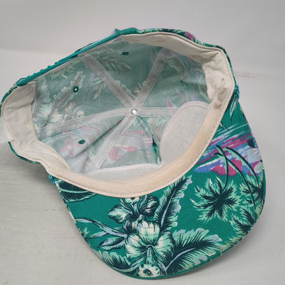 Coolflex KeyBank 5 Panel Green One Size Tropical Palm Tree Rope Snapback Hat
