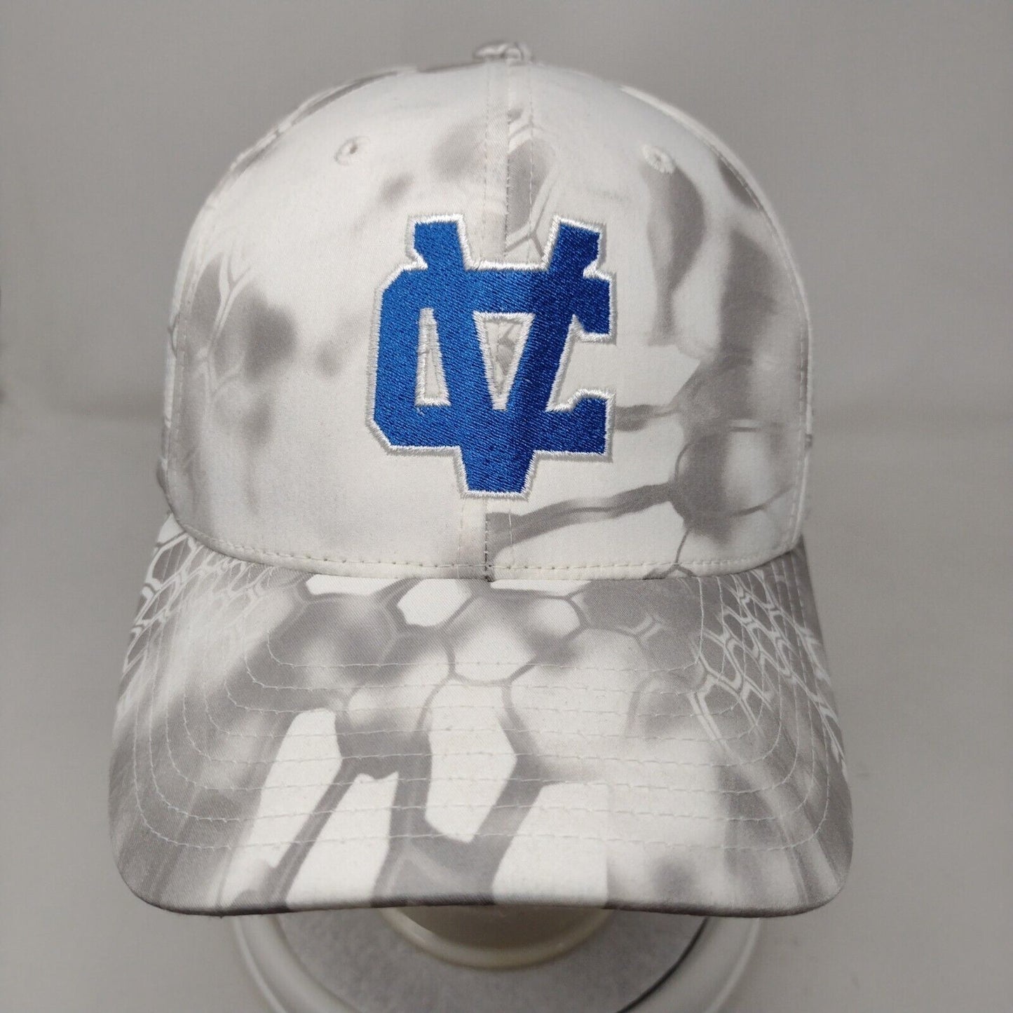 Yupoong Flexfit Fitted Hat Multicolor L-XL Camo Embroidered 6 Panel