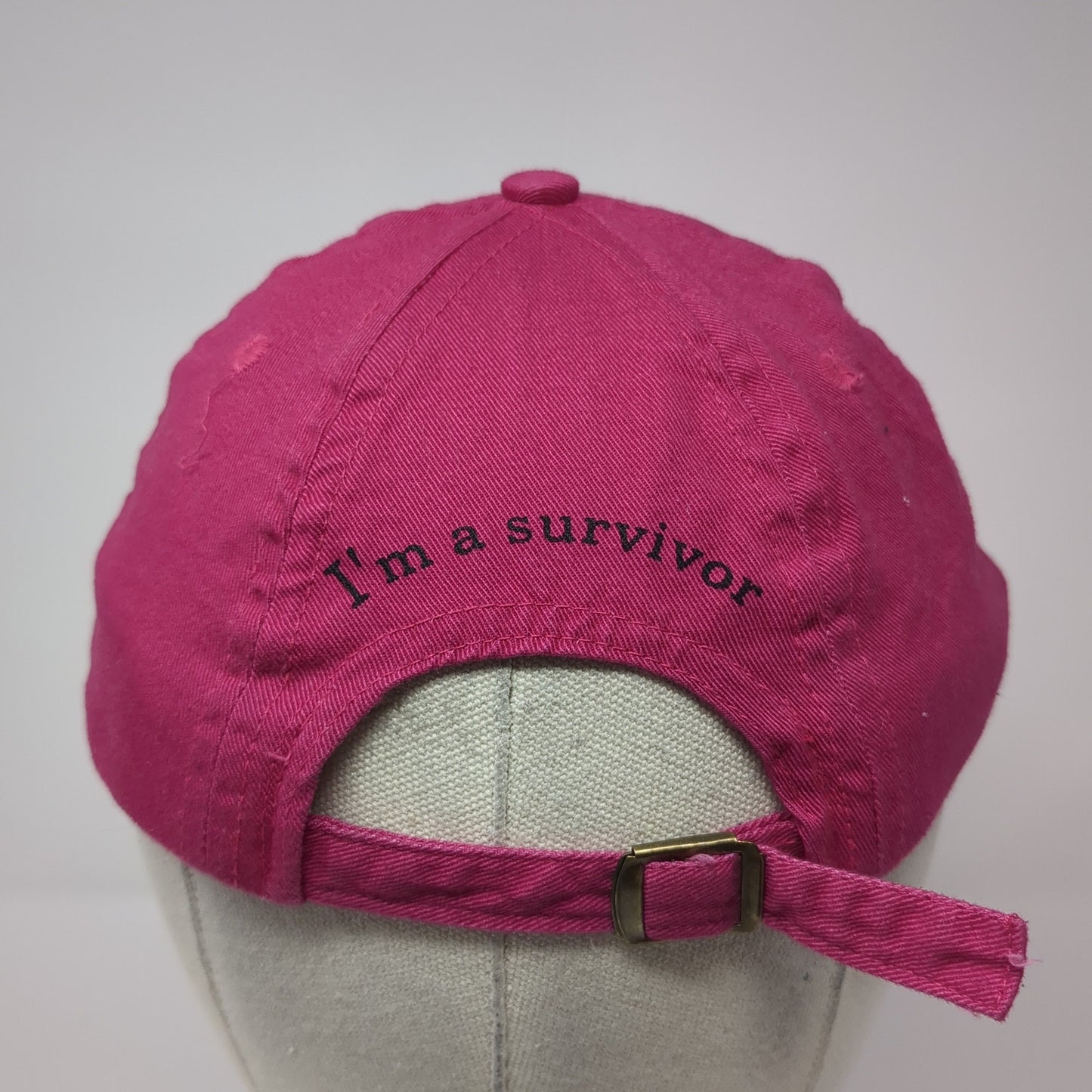 The Susan G. Komen Breast Cancer Foundation Trace For Cure Baseball Cap Pink OS