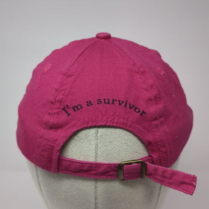 The Susan G. Komen Breast Cancer Foundation Trace For Cure Baseball Cap Pink OS