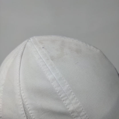 Adidas Aeroready Strapback Hat White OSFA Adjustable Breathable 6 Panel