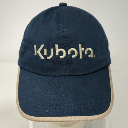K-Products Baseball Cap Blue One Size Kubota Embroidered Contrast Piping Hat