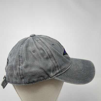 Kings Crown Organic Farm Slideback Hat Gray One Size Adjustable 6 Panel