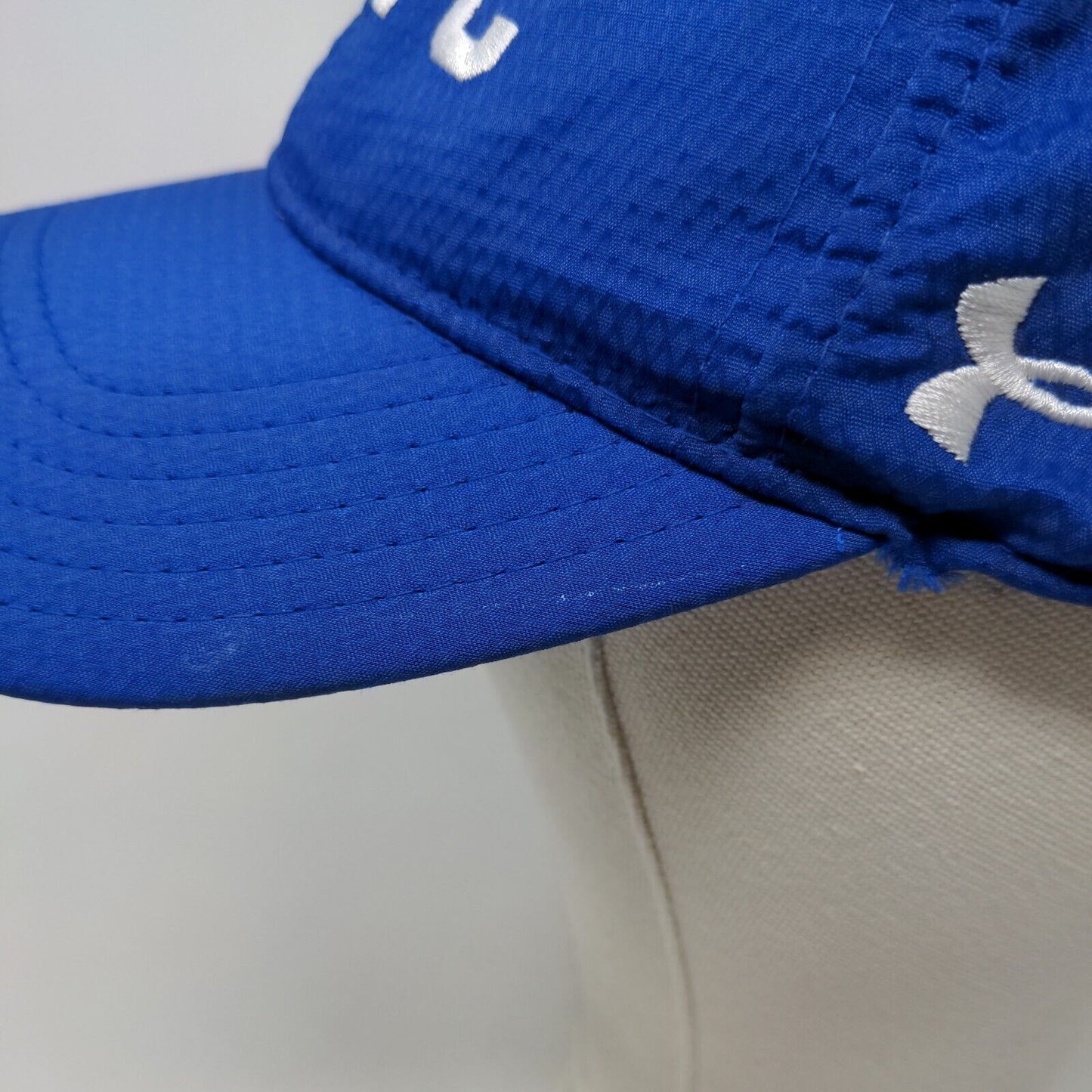 Under Armour Men's Strapback Hat Blue Embroidered GHYC Logo Polyester