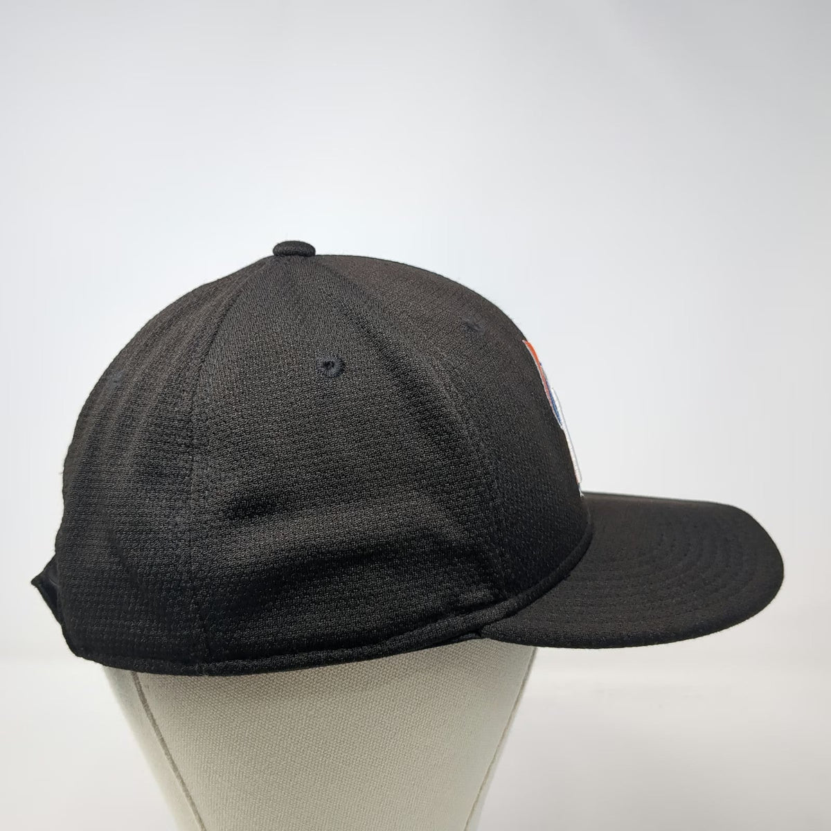 Miami Marlins MLB OC Sports Baseball Cap Black One Size Strapback Logo Mesh Hat
