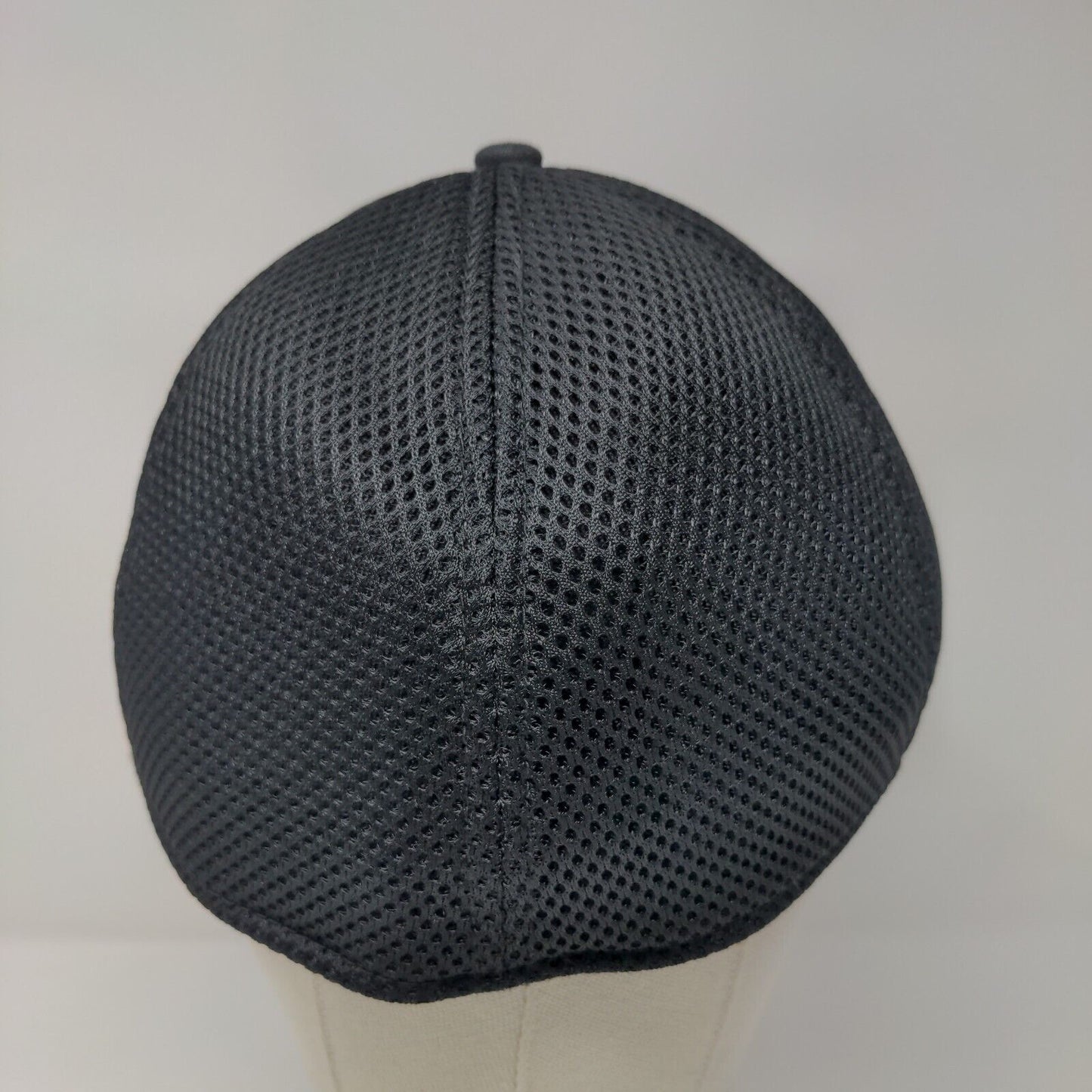 Lupo Motors Boise ID Fitted Trucker Hat L/XL 6 Panel Vented Holes New Era Cotton